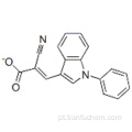 2-ciano-3- (1-fenilindol-3-il) acrilato CAS 56396-35-1